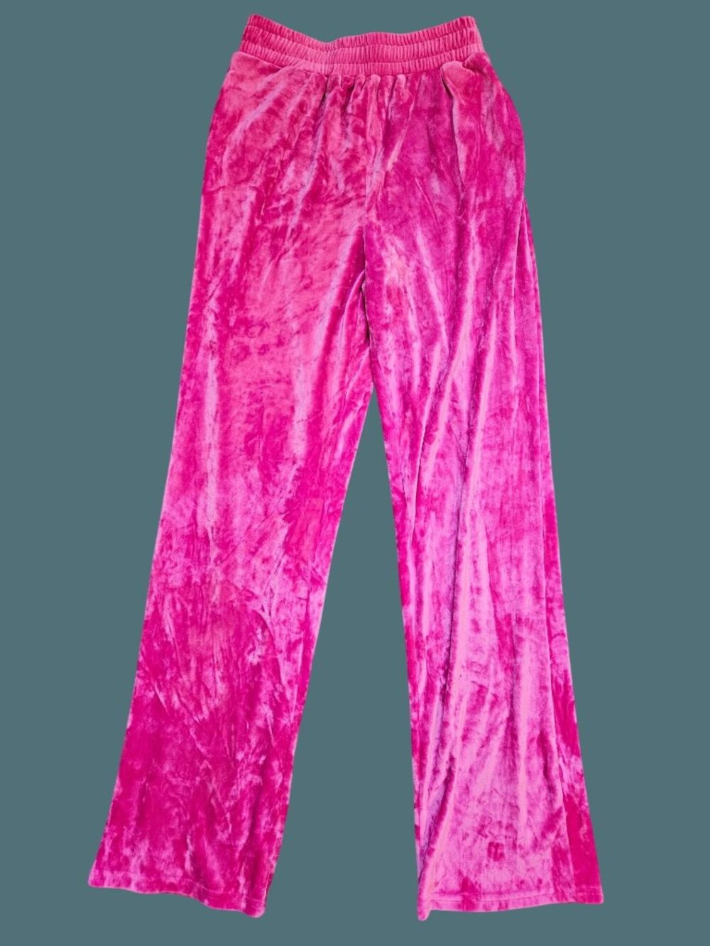 Out From Under by Urban Outfitters Pink Soft Velvet Drawstring Pants Women M